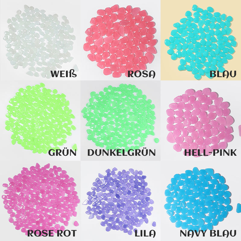 Fluoreszierende Kieselsteine/Fluorescent Pebbles