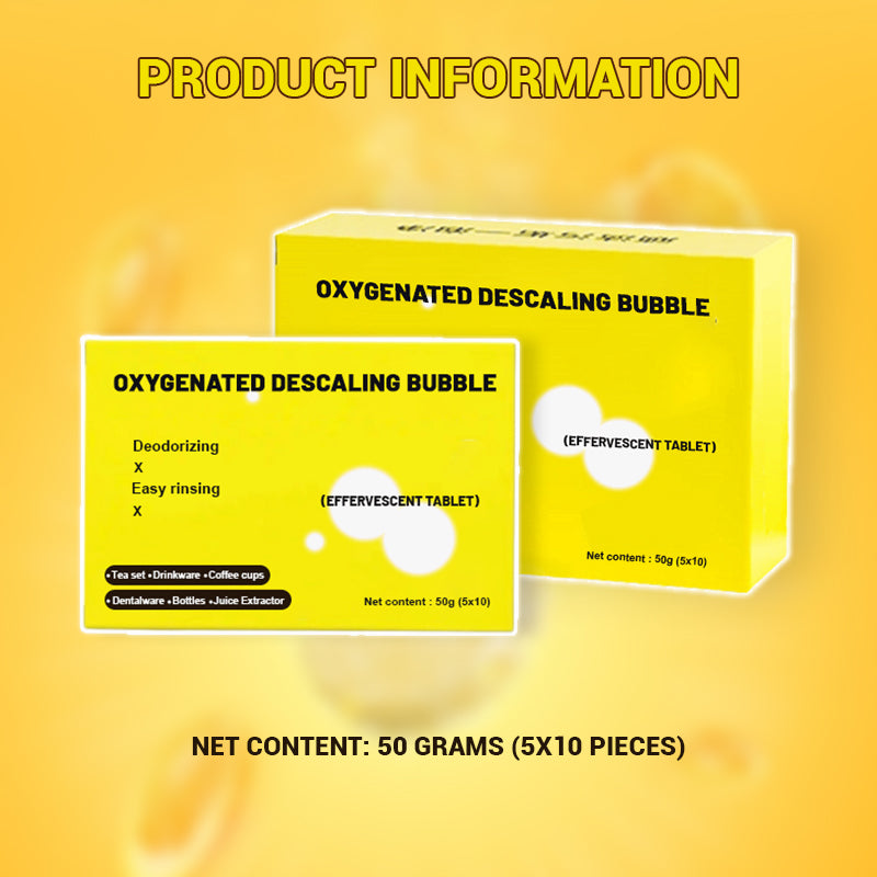 Oxygen Descaling Effervescent Tablets