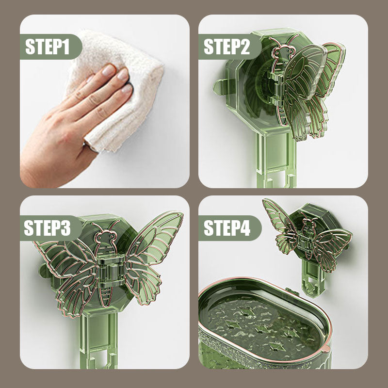 Butterfly Sucker Soap Dish