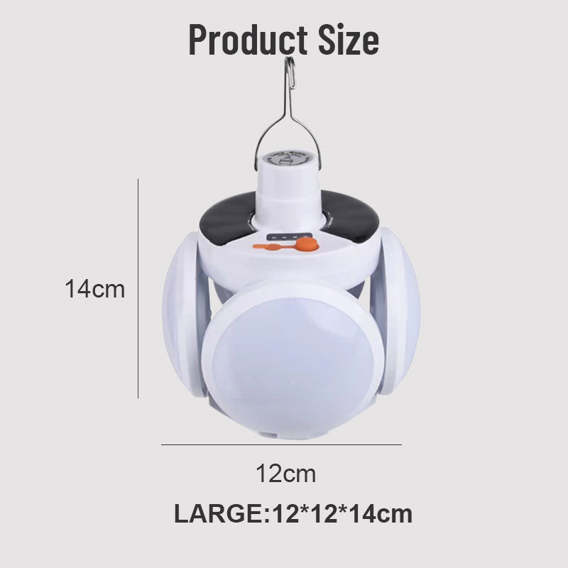 LED Solar Foldable Football Light