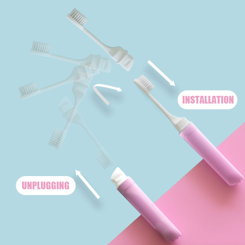 Colorful Folding Toothbrush (5PCS)