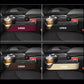 Car LOGO Stylish PU Leather Seat Gap Organizer