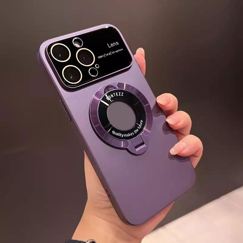 Magnetic Bracket Large Window Phone Case