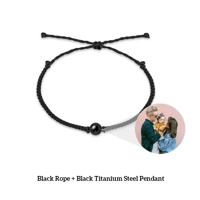 Personalized Photo Projection Bracelet
