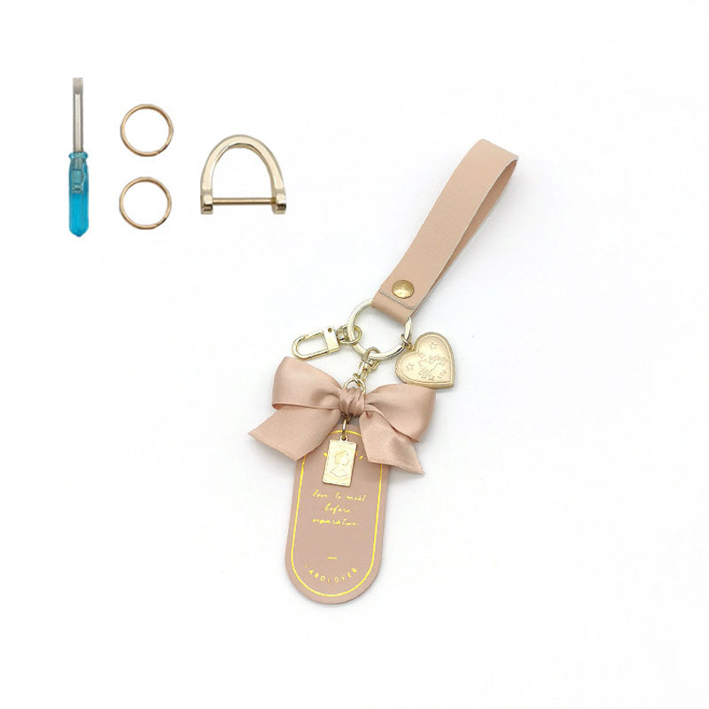 Heart Shaped Car Keychain Pendant