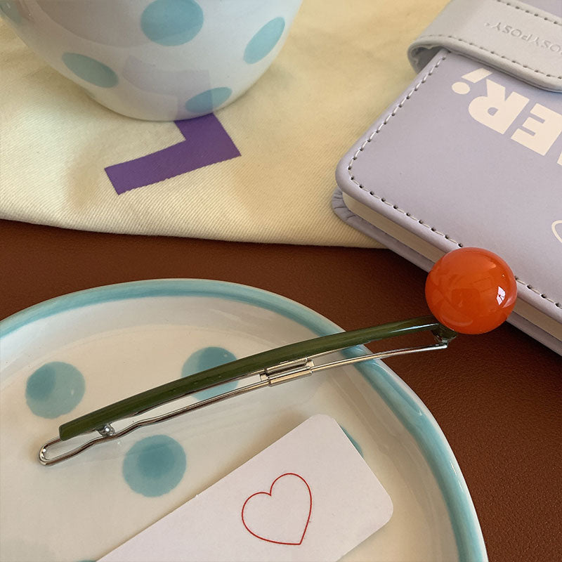 Ball Lollipop Hair Clip