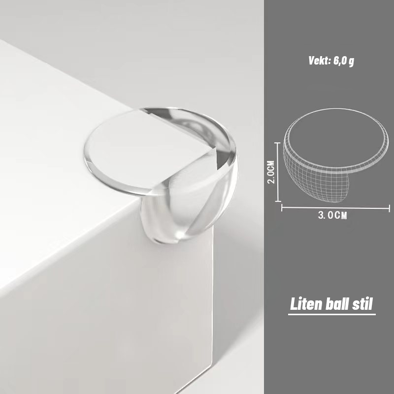 Sikkerhet Bordhjørne Beskyttelsesdeksel/Safety Table Corner Protective Cover
