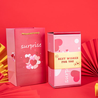 Folding Bouncing Red Envelope Gift Box