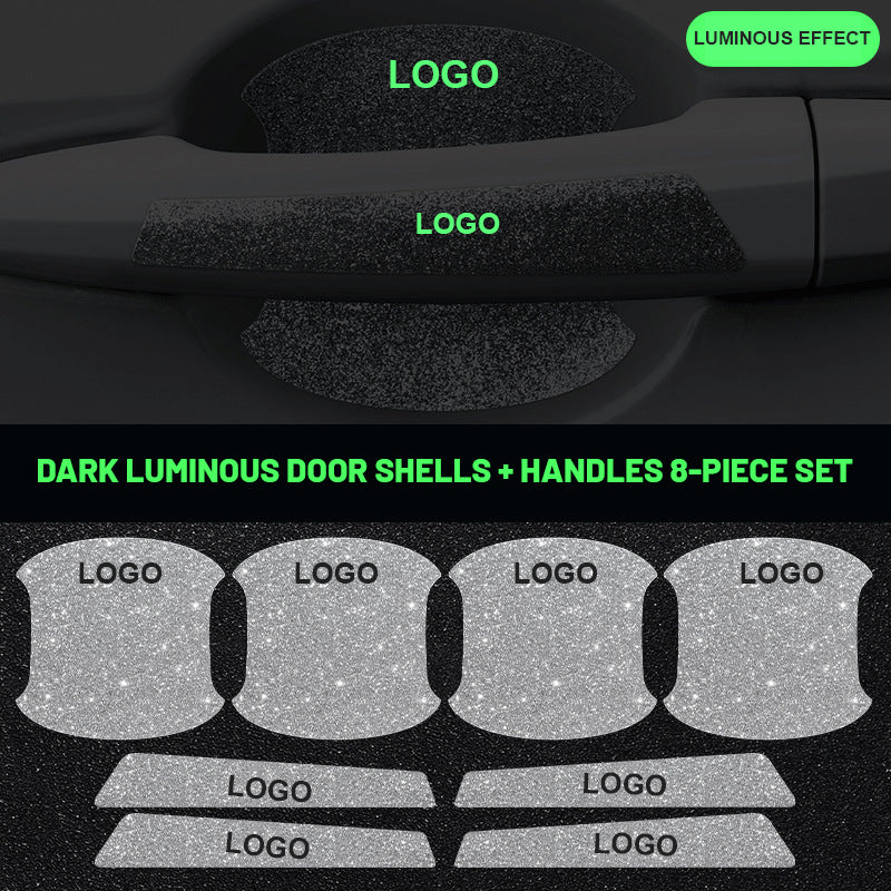 Car Luminous Door Bowl Sticker