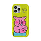 Pink Piggy Swivel Snot Phone Case