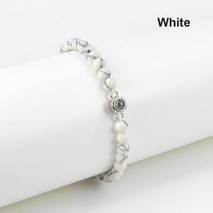 Customized Projected Turquoise Bracelet