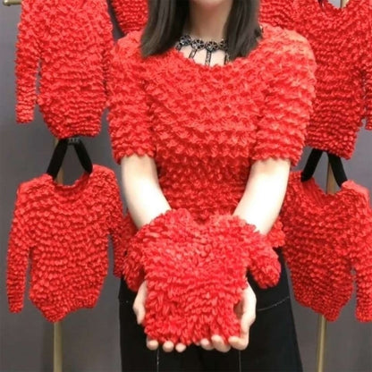 Variety Of Magic Crumpled Bubble Shirt