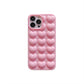 Solid Color Three-Dimensional Heart Phone Case