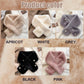 Imitation Rex Rabbit Fur Cross Scarf