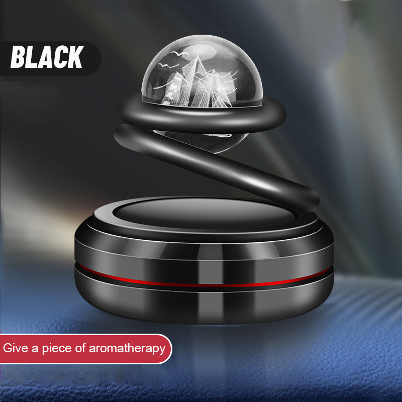 Suspended Solar Car Aromatherapy Ornaments