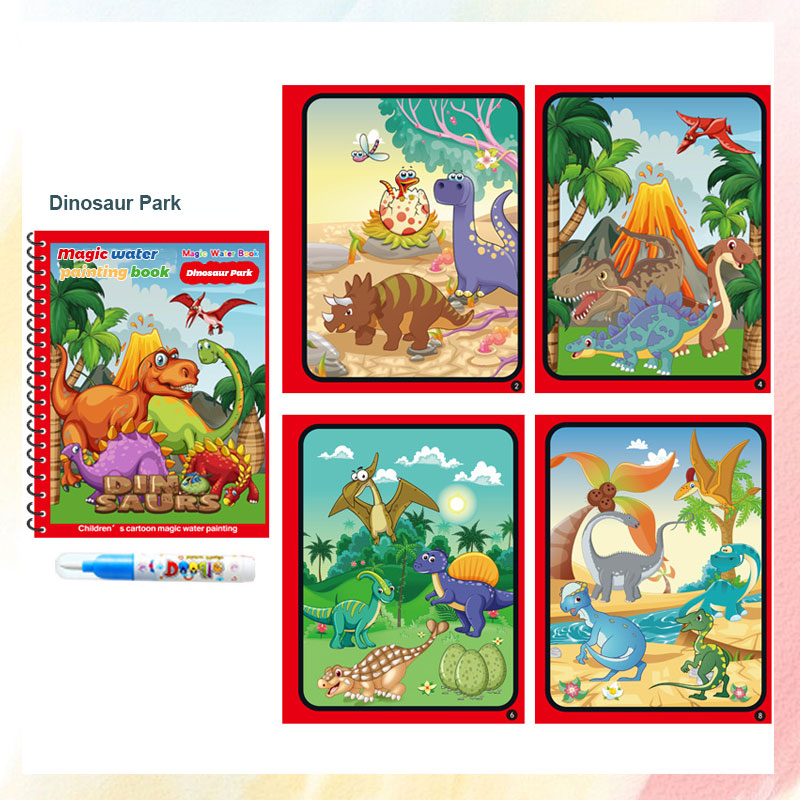 Magical Magic Doodle Water Painting Book