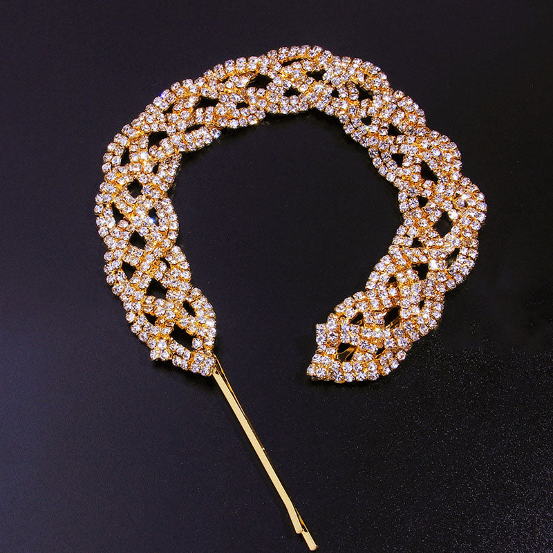Rhinestone Dreadlocks Headband