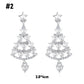 Pendientes creativos de árbol de Navidad./Christmas tree earrings
