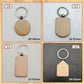 Personalized Wooden Keychain