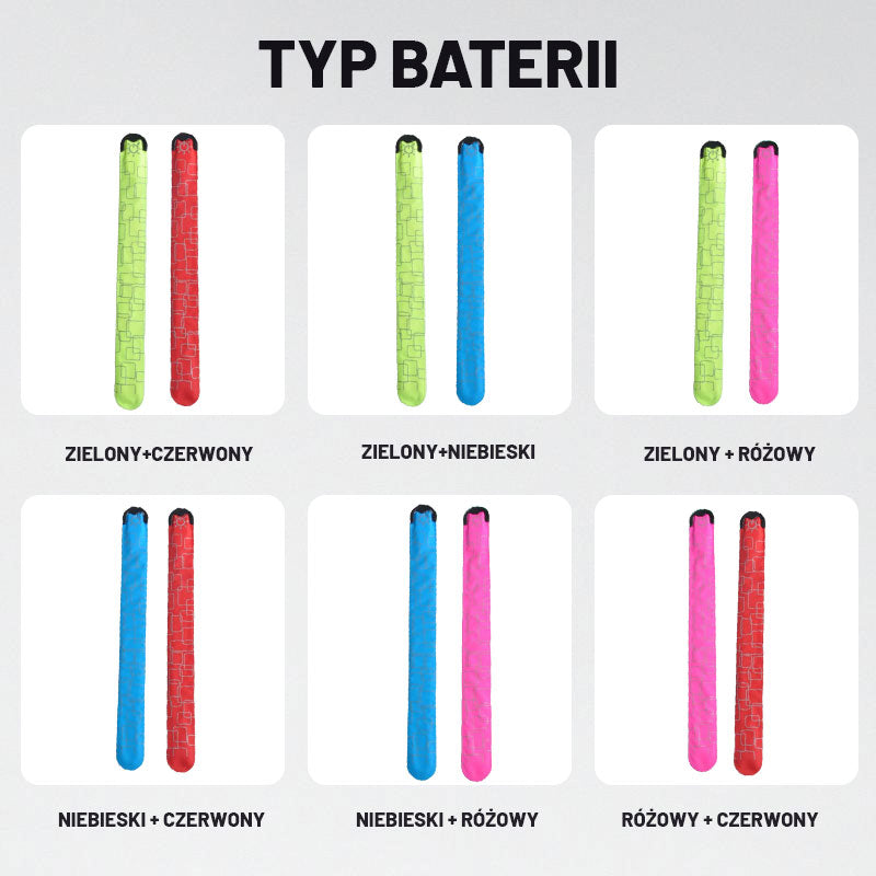 Świecąca opaska klaskająca/LED clapping wrist strap light