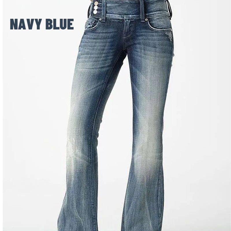 Women's Mid-Rise Bootcut Jeans