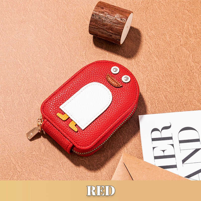 Cartoon Penguin Card Storage Bag