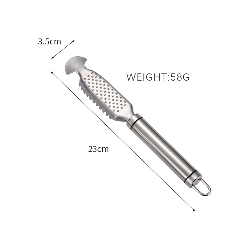 Grind Fish Scales With Ginger