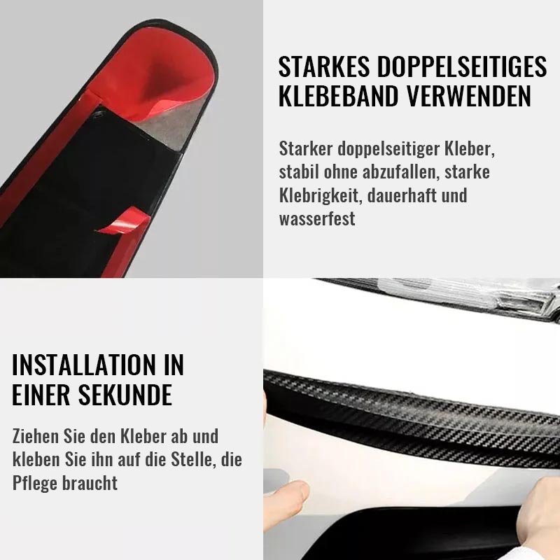 Antikollisionsstreifen für Autostoßstangen (2 Stück)