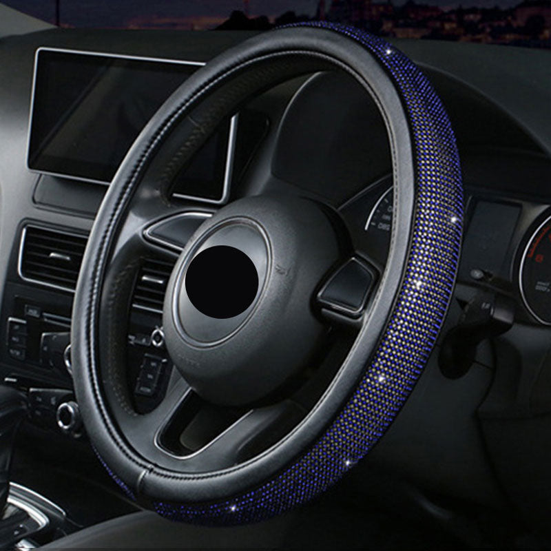 Diamond Car Steering Wheel Cover