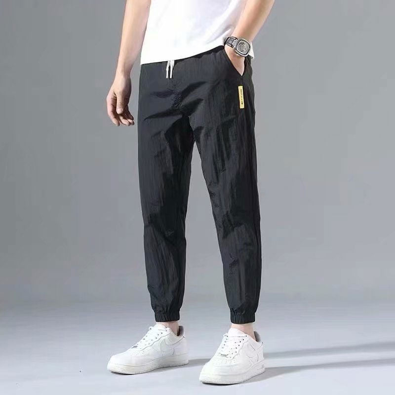 Men'S Summer Ice Silk Pants