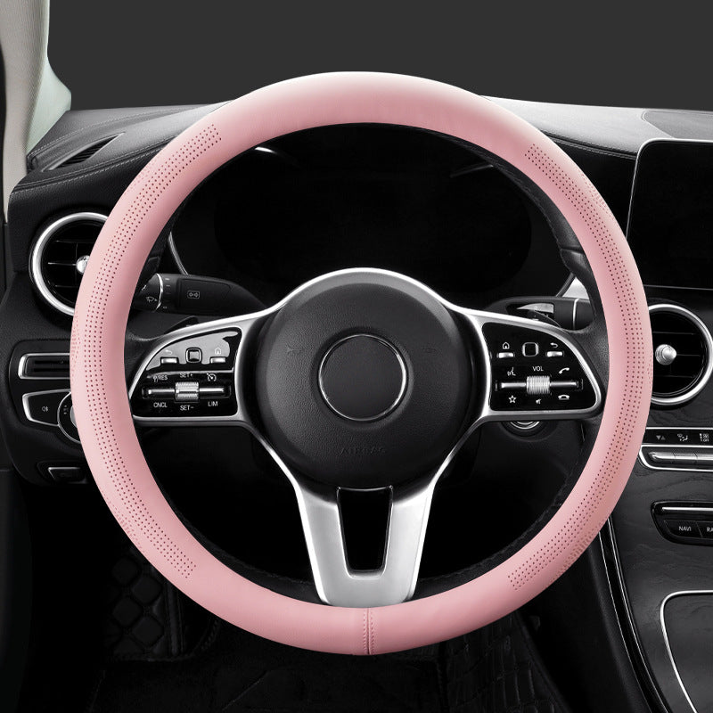 Perforated Breathable Steering Wheel Cover