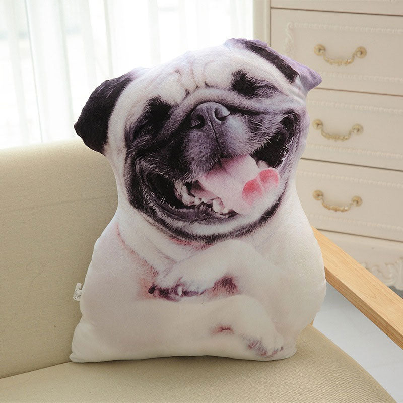 3D Simulation Dog Pillow