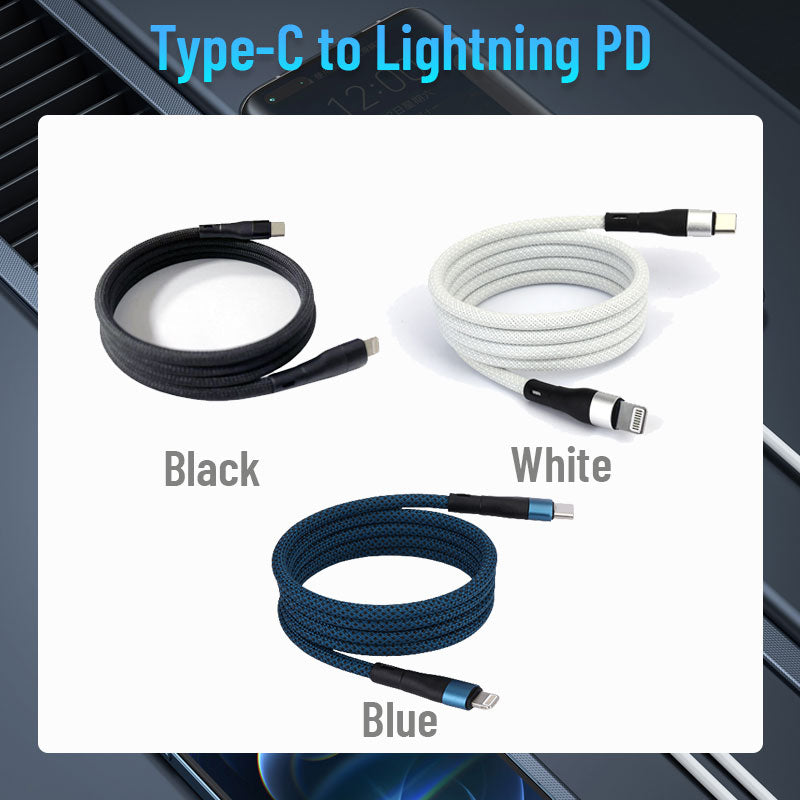Magnetic Absorption Nanodata Cable