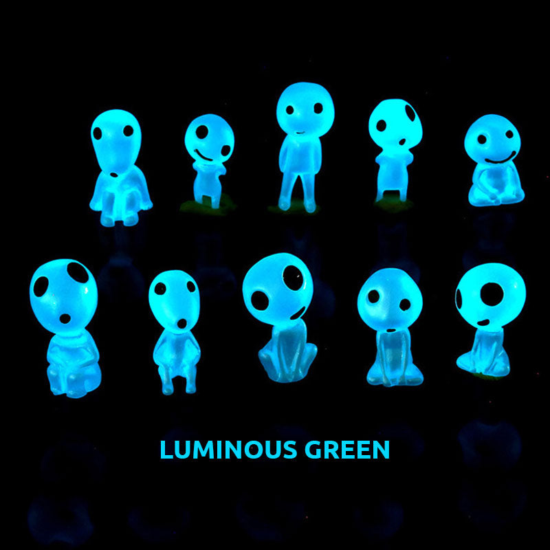 Luminous Resin Small Ornaments(10pcs)