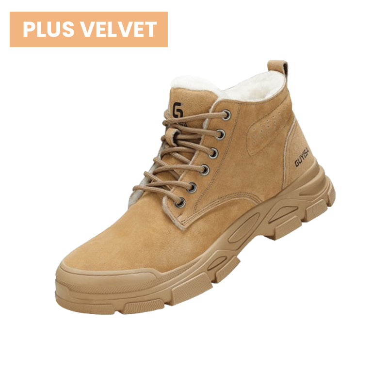 Men's High Top Fleece Shoes