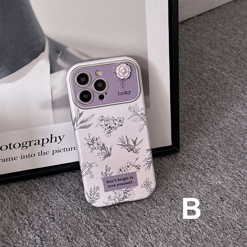 Camellia Flower Mobile Phone Case