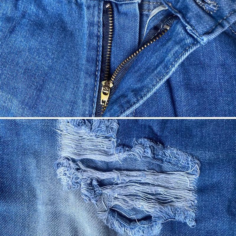 Women's Distressed Ripped Jeans