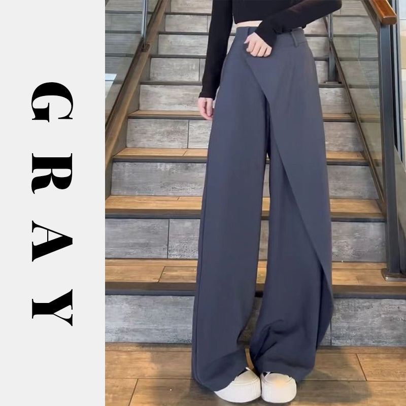 Women's Patchwork Straight Trousers