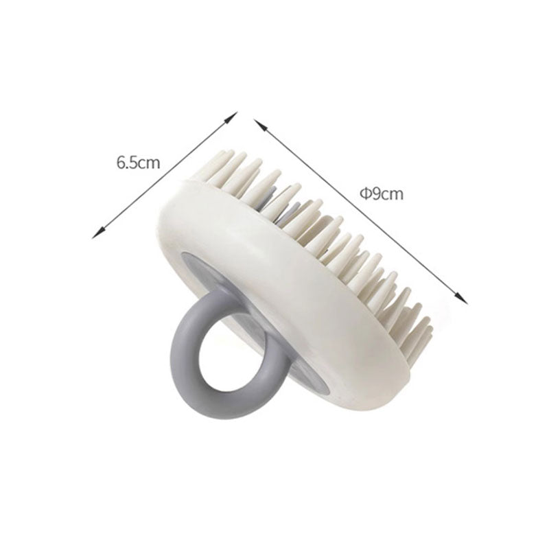 Silicone Shampoo Brush Massage Comb