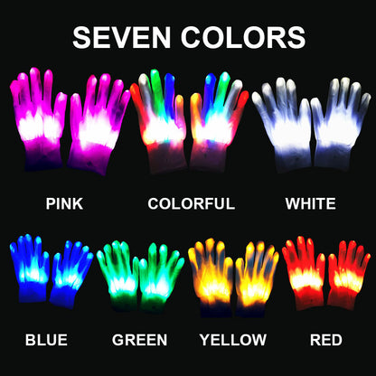 Halloween Glow Warm Gloves