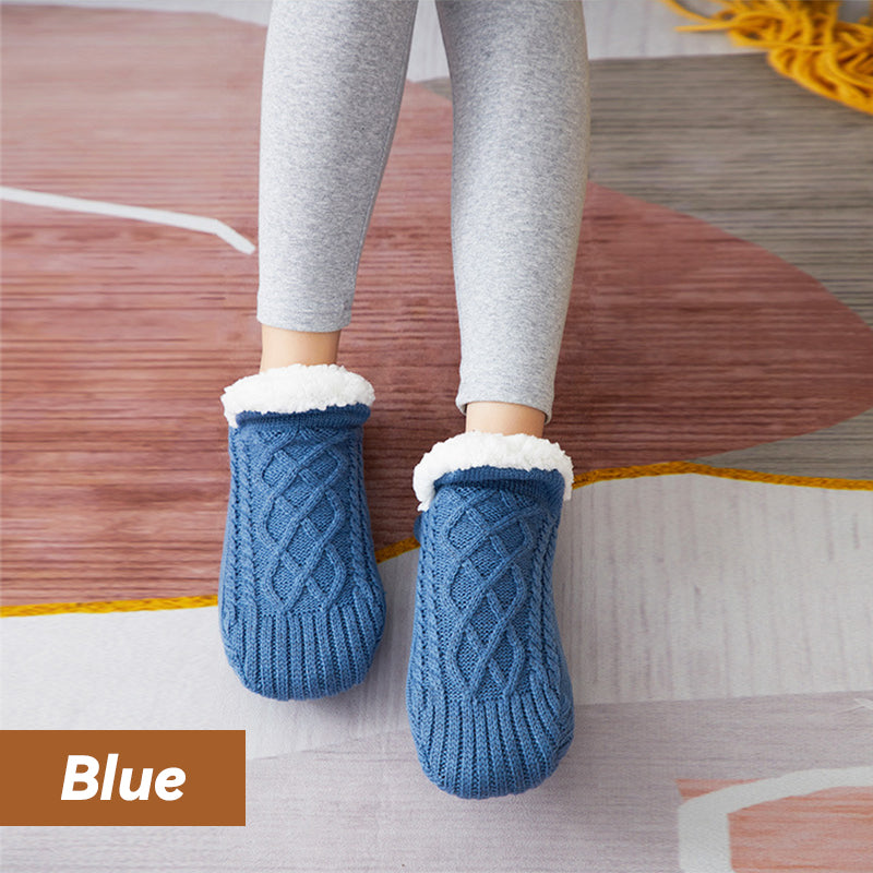Velvet Thickened Floor Socks