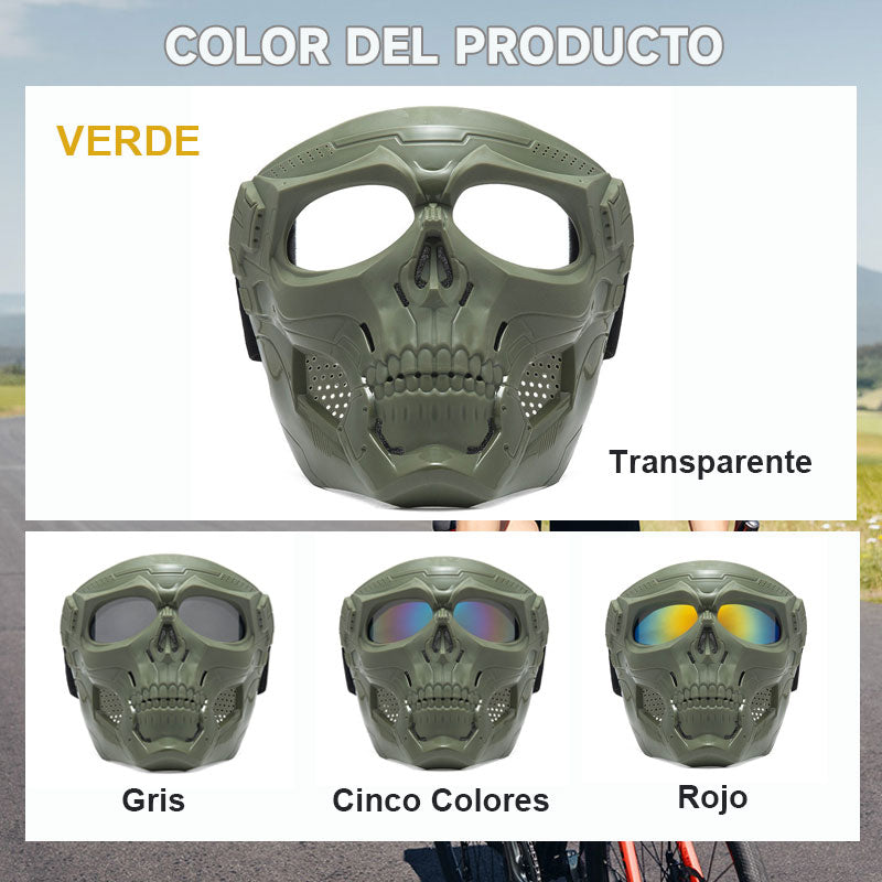 Gafas Para Casco De Moto/Skull horror helmet mask
