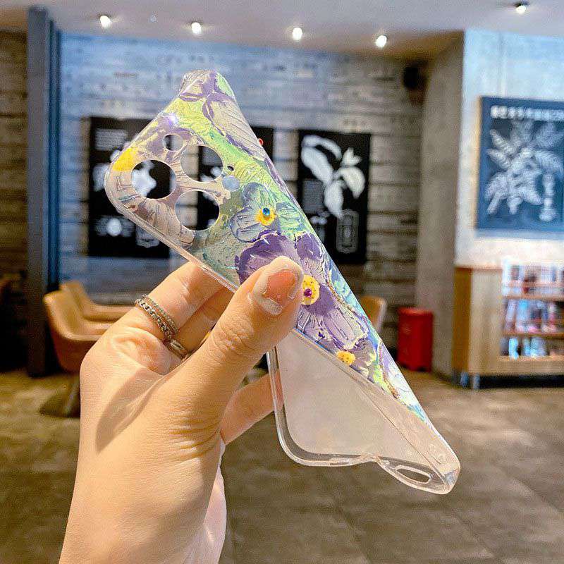 Blu-ray Epoxy Drilling Mobile Phone Case