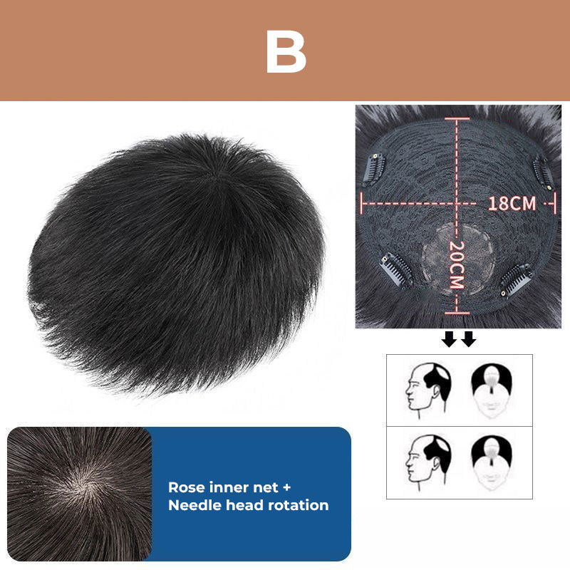 Men's Handsome Invisible Wig