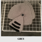 Handmade Knitted Knight Helmet Beanie