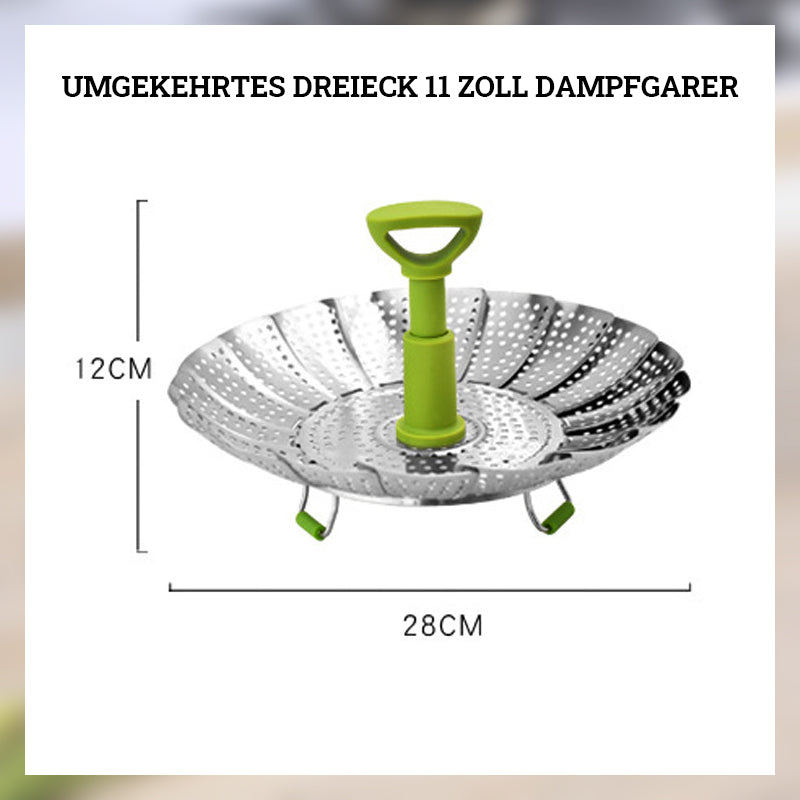 Dampfgarer aus Edelstahl