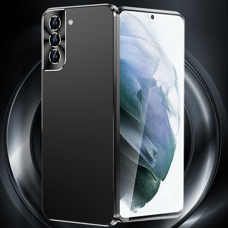 Magnetische Handyhülle mit Aluminium-Metallrahmen