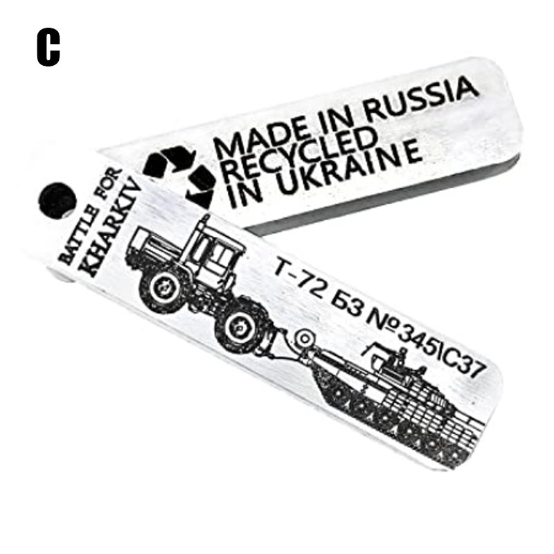 Ukrainian Brutal Military Keychain