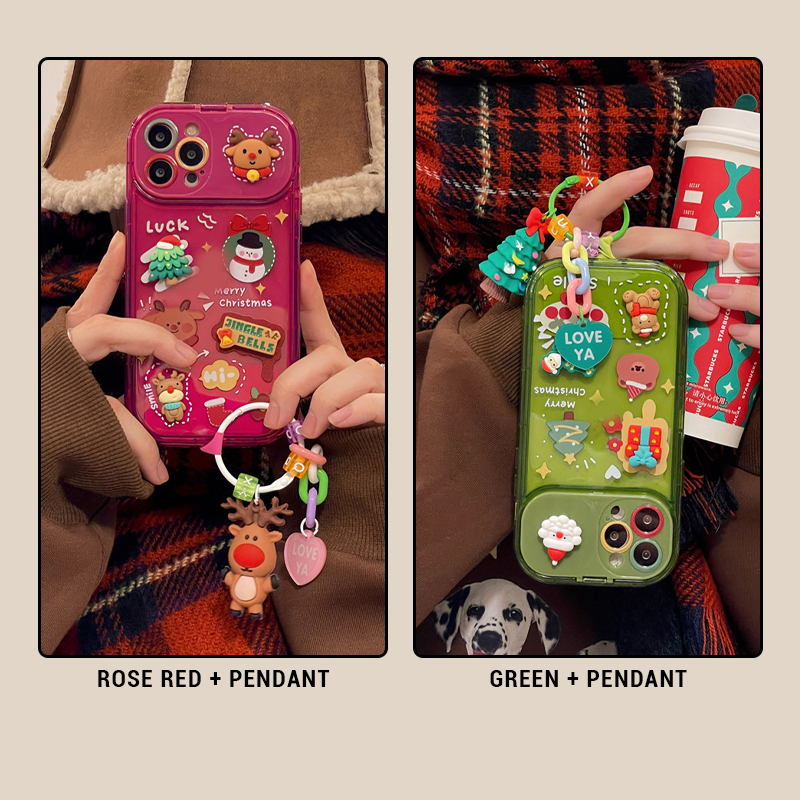 Christmas 3d Doll Mobile Phone Case