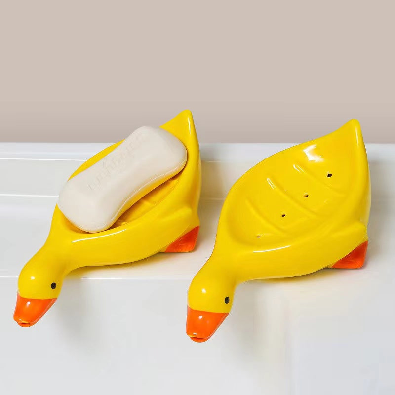 Cute Duck Draining Soap Dish